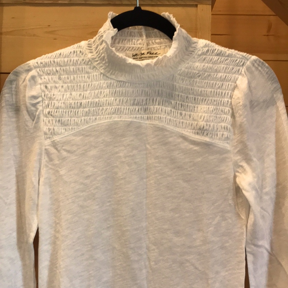 Women’s Free People Top, White, Size Small, NWOT